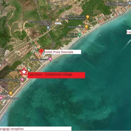 Casa Darci - Beira-Mar, No Condominio Village Maragogi Exterior photo